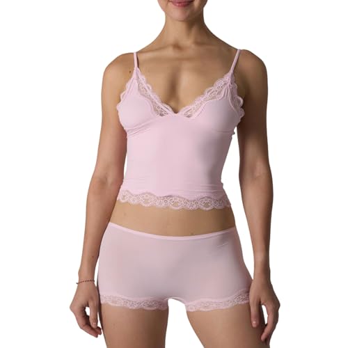 Pyjama en dentelle pour femmes col en V tenue légère pour vos soirées d'été