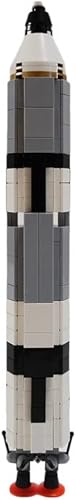 Kit de modelo de cohete, espacial militar Saturno V Moon Mars Explore Rocket Spacecraft Lanzamiento Vehículo de lanzamiento de Vehículo de