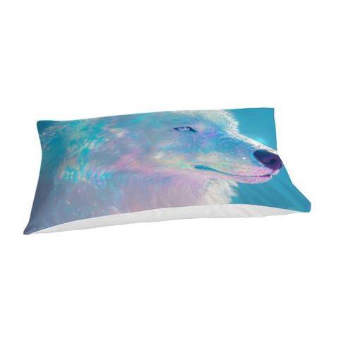 Housse de couette single loup microfibre hypoallergénique pour enfant - 7