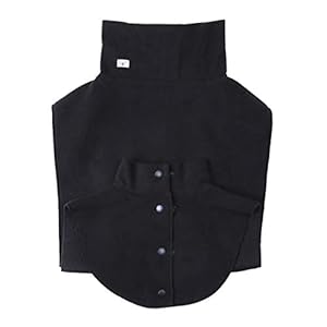 manduca by MaM Fleece Cover & Fleece Loopschal für Babytragen (Double Dickey Black)