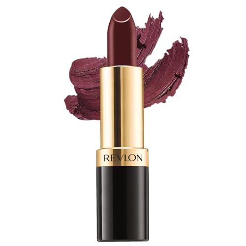 Image of REVLON Super Lustrous Matte Lipstick, 80% Conditioning Ingredients, intance color, Waterproof, Long-Lasting, 100% Vegan Lipstick, Spirited plum (434), 4.25 gm
