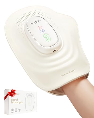 Masseur de main électrique rechargeable compression air et chaleur 3 niveaux