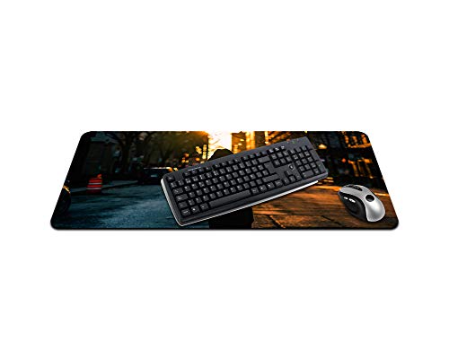Image of Ryca Loneliness Man Printed Matt Finish Anti-Skid Non-Slip Rubber Base Mouse Pad /Desk Pad for Work from Home||Office||Gaming||PC||Laptop||Keyboard Mousepad