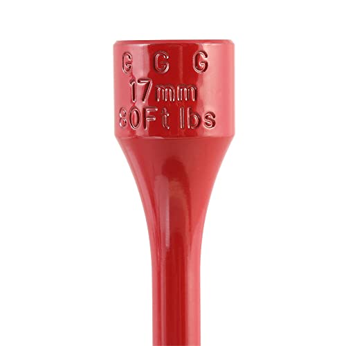 Image of AFF Torque Limiting Socket, 1 /2 inch Drive, 80 ft /lb, 17mm, Red, 40210