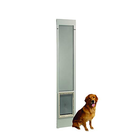 image for Ideal Pet Products Aluminum Pet Patio Door, Adjustable Height 77-5/8