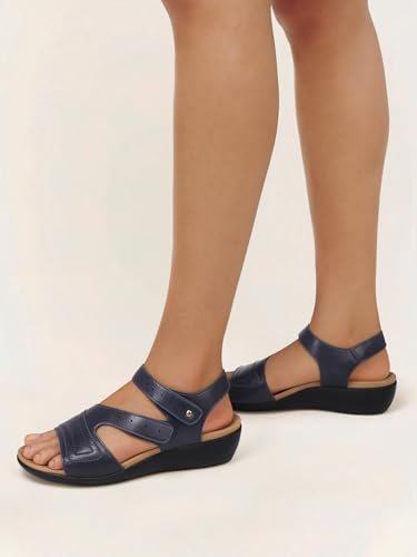 Image of SHIBEVER Wedge Sandals for Women Dressy: Comfortable Summer Low Wedges 2026 Platform Walking Womens Shoes