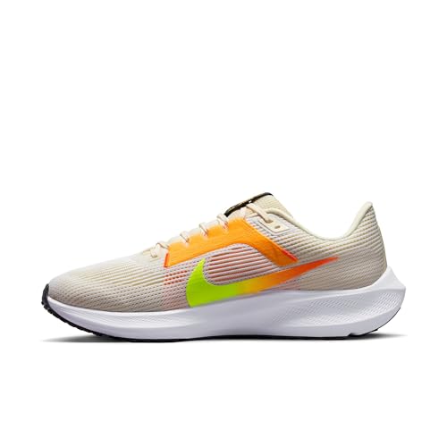 Nike NIKE Women's Nike Air Zoom Pegasus 39 Sneaker, White Multi Colour Coconut, 13 (EU)