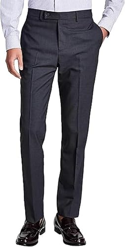 Calvin Klein Men's Slim Fit Dress Pants | Suit Pants for Men | Stretch Comfort Fabric, Tailored Silhouette, Wrinkle-Resistant, Ready-to-Wear
