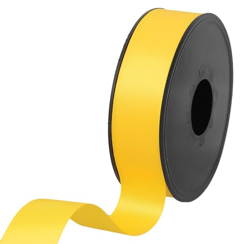 Les Petits Rubans Polyester Ribbon, Double Sided Satin Ribbon 100% Polyester for Weddings Gift Wrapping, Floral Arrangements