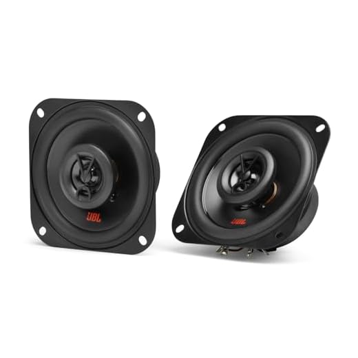 JBL Stage2 424 2-Wege Auto Lautsprecher Set von Harman Kardon - 150 Watt KFZ Autolautsprecher Boxen 10 cm