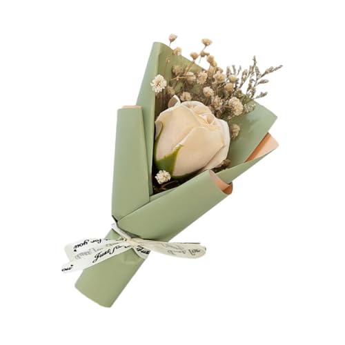 Mini ramo de flores secas para manualidades y decoración miniatura 1