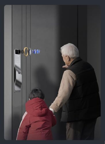 Image of Smart Digital Door Lock with Camera and Fingerprint Access