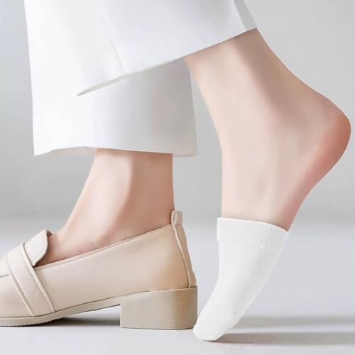 Image of Half Socks for Women,Half Socks,Toe Topper Socks Women,Clog Socks,Womens Toe Socks,Toe Socks Women No Show,Toe Socks Women,Toe Covers for Women,No Show Socks Women,Mule Socks,Flat Socks for Women