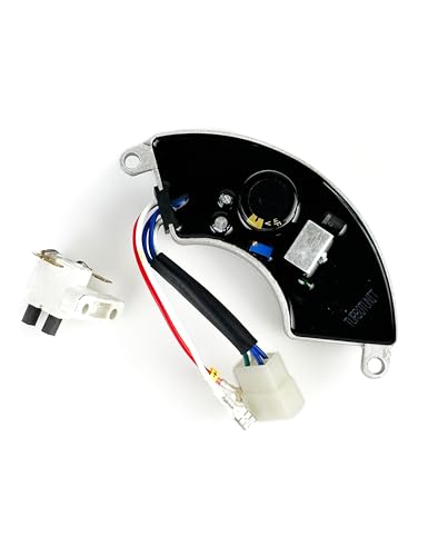 TURBOTUNITY AVR Regulator for 5-8KW Generac of Honda Clones Predator Champion Blackmax Generac Generators Powermate Duromax Firman Wen Etq 5000 5500 6500 7000 7500W 8000 8500 8750 9000 9500