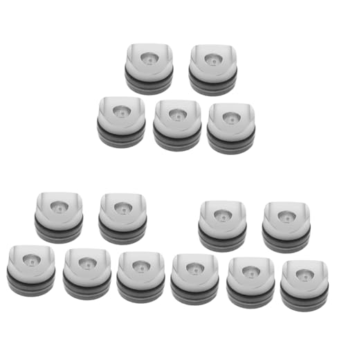 OSALADI 15 Piezas portaboquillas jetnozzle jet nozzle tablero de madera Junta tablas de madera pintar sello asiento de boquilla suite cabezal de boquilla Empaquetadura metal y caucho