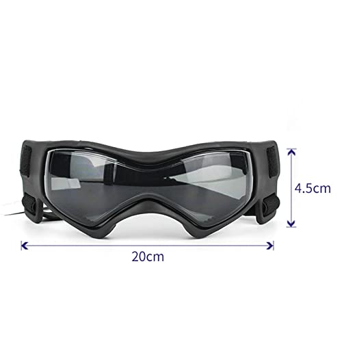 Gafas para perros protectores de caminatas y esquí ajustables 4