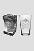 Motorhead Beer Glass Warpig Etched Print Band Logo Official Boxed One Size #1