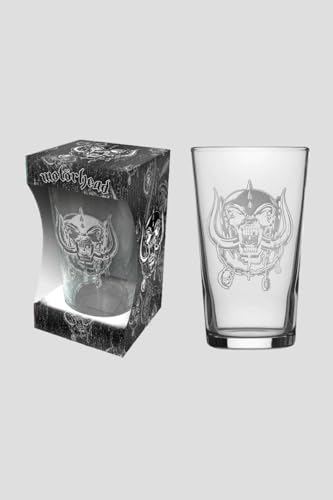 MOTORHEAD Etched Beer Glass - 1 Pint