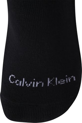 Image of Calvin Klein Womens No Show Socks - 6 Pack Breathable Cotton Blend Athletic Performance Low Cut Running Socks for Women