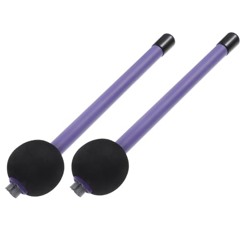 Levemolo 2pcs Drum Brush Drum Accessories and Parts Wire Brush Drum Sticks Brush for Drum Metal Brush Drum Sticks Drum Wire Brush Drum Stick Wire Brush Drumsticks Brush Drum Sticks for Drum