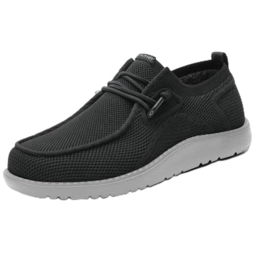 Image of 1TAZERO Men Slip On Shoes Loafer with Arch Support Insoles,Men Casual Shoes for Plantar Fasciitis