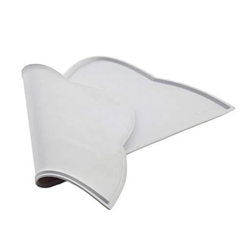 VILLCASE Tapete de AlimentaÃ§Ã£o de Alimentos Tapete de Silicone para Alimentos para CÃ£es Tapete pa