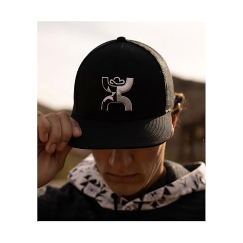 Image of HOOEY Texican Texas Trucker Hat for Men - Adjustable Snapback Mesh Baseball Cap - Western Work & Casual Wear Breathable Mesh