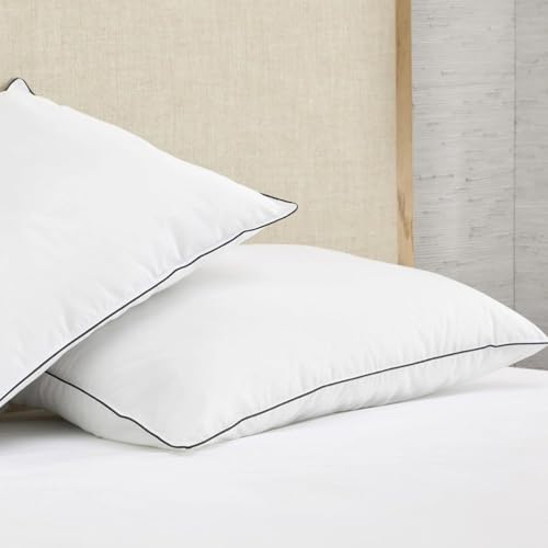 Set 2 Almohadas King Algodón Suave Hotelera miniatura 6