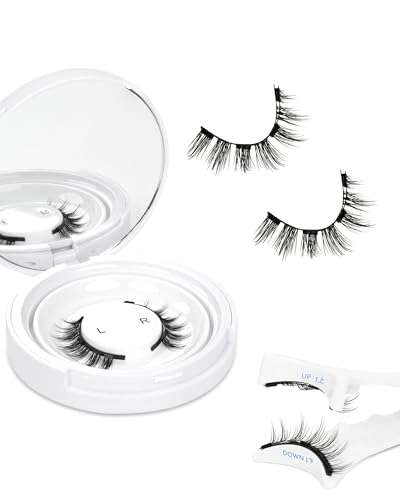 Obeyalash Cils Magnétiques Cat Eye Faux Cils Magnétiques Faciles à Utiliser Cils Magnétiques Cils Magnétiques Sans Eyeliner Faciles à Porter Pour Débutants (USB06)