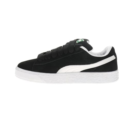 PUMA PUMA Women's Suede XL Black White 7.5 Medium