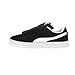 PUMA Women's Suede XL Black White 9 Medium