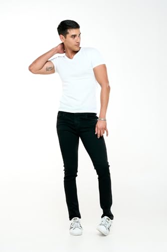 La mejor selección de Mezclilla Negra los preferidos por los clientes. 6 Imagen adicional