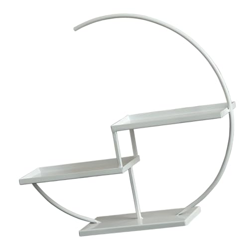 Bothyi Cupcake Display Tray Perfume Organizer Dish Holder Practical Fruit Dessert Presentation for Centerpiece Birthday Party Donuts