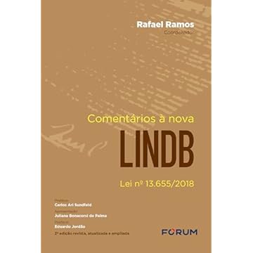 Capa do livro Comentários à nova LINDB: Lei nº 13.655/2018