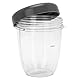 Nutribullets-Mixerbecher, ABS + PC-Nutribullets-Ersatzteile, Nutri-Bulletss-Ersatzteilset für 900-W-Mixer, inklusive 18-Unzen-, 24-Unzen- und 32-Unzen-Bechern und leicht zu (plpllaaooyue7ql-03)