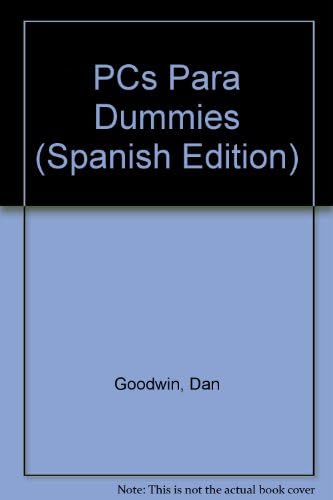 PC DUMMIES (Spanish Edition) [Spanish] 842832381X Book Cover