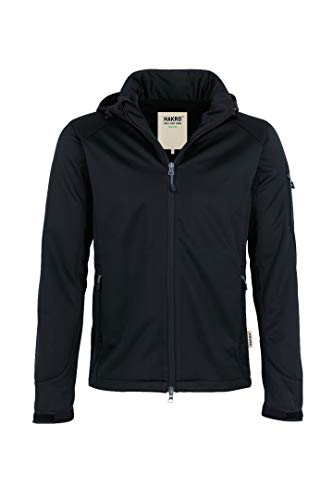 HAKRO Softshell-Jacke Ontario - 848 - schwarz - Größe: XXL