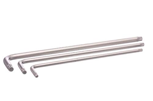 KING TONY 20515PR01 Spline L - Wrench Set, Extra Long arm Type, M5 - M12 Size, 5 Piece, Pack of 4 - Image 3