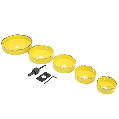 Set de 8 brocas sierra para madera de acero al carbono miniatura 7