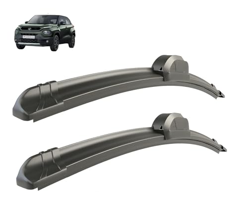 Caronix Windshield Car Wiper Blades Compatibility With Tata Punch, Punch Wiper Blades - Set of 2Pc (D-24,P-16)