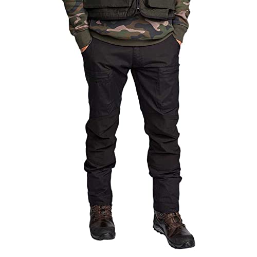 Pinewood Herren Caribou TC Extrem Hose Trekkinghose Schwarz D108 - Short