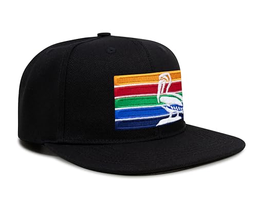 Image of International Tie City Hat for Men and Women, Adjustable Snapback Trucker Baseball Cap with Embroidered Patch