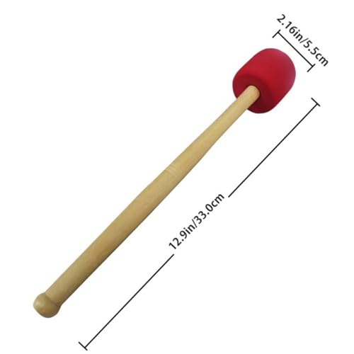Baqueta VICASKY para Bombo con mango de madera miniatura 2