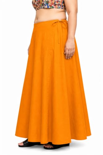Image of CITIX Pure Cotton Petticoat for Women's Saree | Adjustable Drawstring Waist