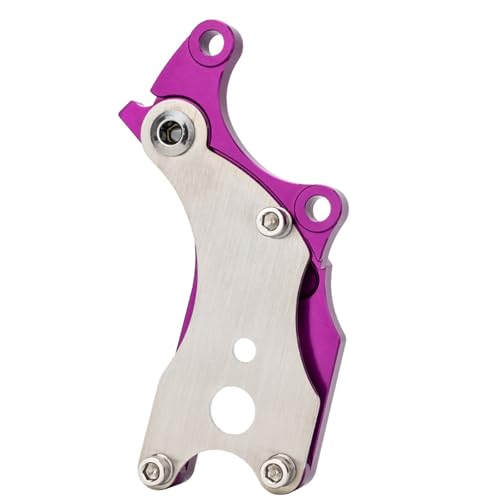 スイムリー Adaptador de freno de bicicleta de montaña, convertidor de aleación de aluminio resistente, adaptador fijo, convertidor, accesorio de bicicleta, duradero