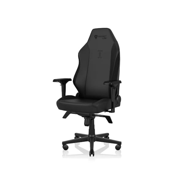 Secretlab Titan Evo Lite in Black Prime 2.0 Leatherette Gaming Chair – Reclining – Ergonomic & Heavy Duty Computer Chair with 4D Armrests & Lumbar Support – Black