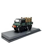  YLQERZ Classique Die Cast Modèle Modèle Voiture Alliage Mercedes-Benz 406 À L\'échelle 1/43 Collection Décoration pour La Maison Moulé À L\'échelle Verte Miniature De Collection