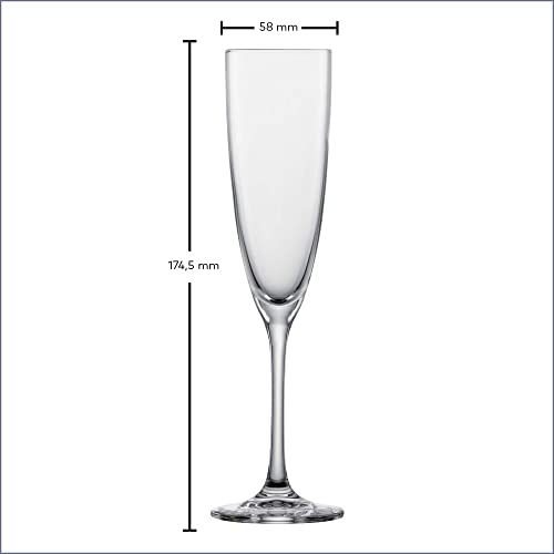 Flûte à champagne Schott Zwiesel lavable en machine sans risque de casse - 8