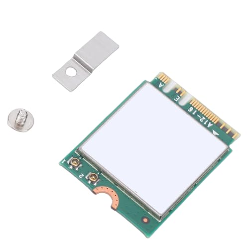 WiFi 6E Card, AX210NGW M.2 Network Card para PC con banda triple 5.3, 2.4G 5G 6G de alta velocidad MU MIMO, compatible con laptops miniatura 7