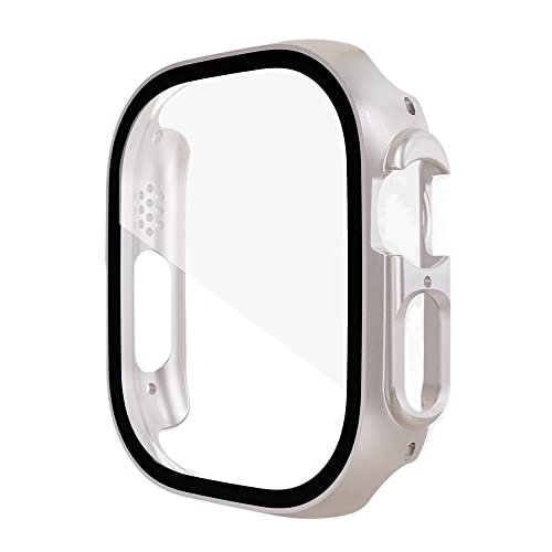 Protection d'écran PC pour Apple Watch 49 mm coque couleur starlight